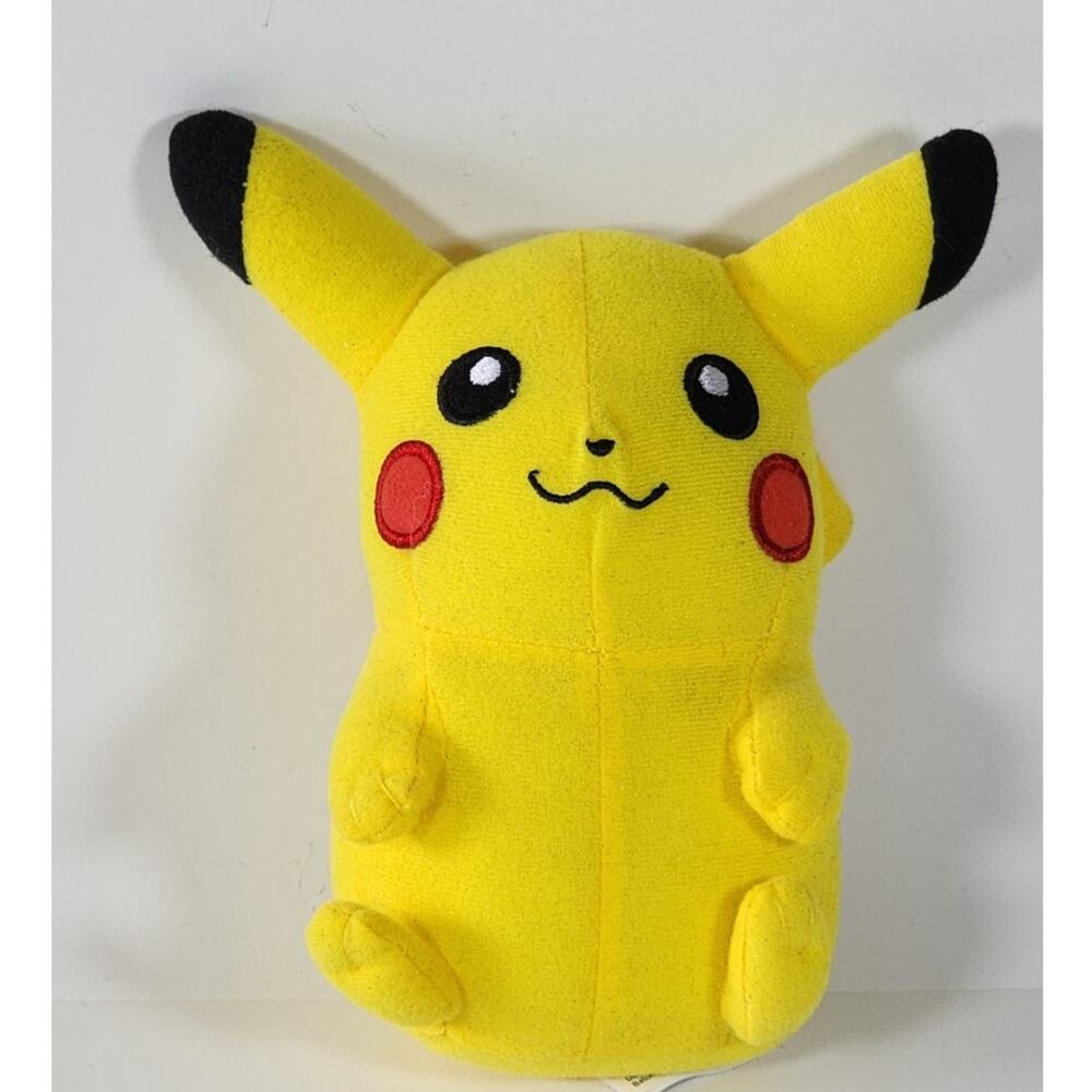 Pokémon Pikachu Yellow & Brown Anime 7” Plush Toy Factory Stuffed Animal